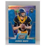 2016 Prism Draft Picks Jared Goff Blue Rookie #102