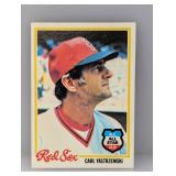 1978 Topps Baseball Carl Yastrzemski HOF Red Sox