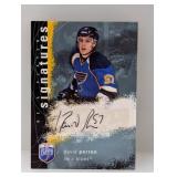 2007-08 Upper Deck David Perron Autograph