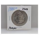 1885-O 90% Silv Morgan $1 Dollar