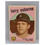 1959 Topps Baseball HN Osbourne Tigers Surface