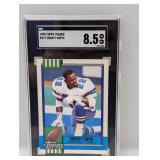 1990 Topps Traded Rookie #27T Emmitt Smith SGC 8.5
