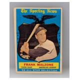 1959 Topps Baseball HN Malzone All Star Boston