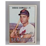 1967 Topps Baseball Doug Camilli Hi # 551 Corners