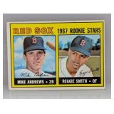 1967 Topps Baseball #314 Reggie Smith RC Surface