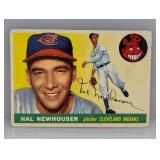 1955 Topps 24 Hal Newhouser Indians Corner/Surface
