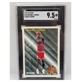 1993-94 Jordan Fleer League Leader #224 SGC 9.5
