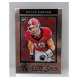 2024 Elite Brock Bowers Foil Rookie #8