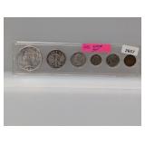 1935 90% Silv Coin Set