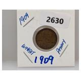 1909 Wheat Penny