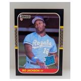 1987 Donruss Rated Rookie #35 Bo Jackson
