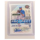 2024 Panini Prospect Jake Bloss Auto