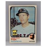 1973 Topps Baseball #193 Carlton Fisk HOF Red Sox