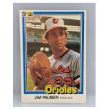 1981 Fleer Jim Palmer 169 Corners