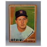 1962 Topps Baseball Marty Kutyna Hi # 566
