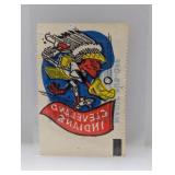 1961 Topps Magic Rub Offs Cleveland Indians