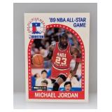 1989-90 NBA Hoops #21 Michael Jordan Surface