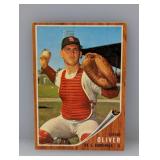 1962 Topps Baseball Gene Oliver Hi # 561 Surface