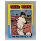 1975 Topps Carl Yastrzemski 280 Indent