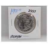 1901-O 90% Silv Morgan $1 Dollar