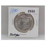 1890 90% Silv Morgan $1 Dollar