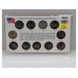 US Wartime Silver Nickels