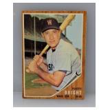 1962 Topps Baseball Harry Bright Hi # 551 Indent