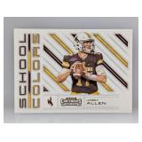 2018 Contenders Josh Allen Rookie School Colors #3