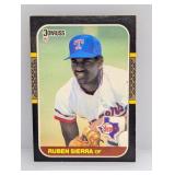 1987 Donruss Ruben Sierra RC 346
