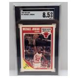 1989-90 Fleer #21 Michael Jordan SGC 8.5 NM-MT+