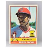 1976 Topps Baseball #340 Jim Rice HOF Red Sox