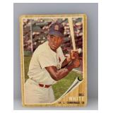 1962 Topps Venezuelan Bill White Cardinals Edges