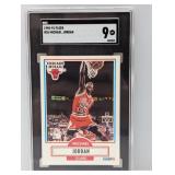1990-91 Fleer #26 Michael Jordan SGC 9 MT