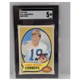 1970 Topps Name In Red #113 Lance Rentzel SGC 5 EX