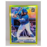 2019 Optic Vladimir Guerrero Jr Lime Rookie #64