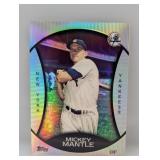 2010 Topps Legends Platinum Chrome Mickey Mantle