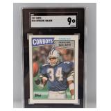 1987 Topps Rookie #264 Herschel Walker SGC 9 MT