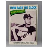 1977 Topps Baseball Carl Yastrzemski HOF Surface