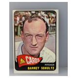 1965 O-Pee-Chee Baseball Barney Schultz Cardinals