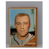 1962 Topps Baseball Al Spangler Hi # 556