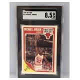 1989-90 Fleer #21 Michael Jordan SGC 8.5 NM-MT+