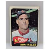 1965 Topps Baseball Ron Taylor Hi# Creases/Corners
