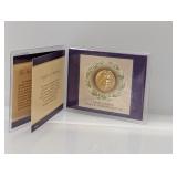 Rare 1980-S Gold Layered Susan B Anthony $1