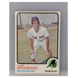 1973 Topps Baseball 165 Luis Aparicio HOF Red Sox