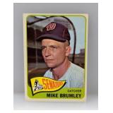 1965 Topps Baseball Mike Brumley Hi # 523 Surface