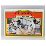 1972 Topps Baseball #314 Luis Aparicio HOF Indents