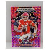 2023 Mahomes Mosaic Nat Pride Pink Reactive Prizm