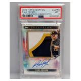 /125 2024 Topps Inception Skenes Auto Relic PSA 9