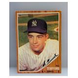 1962 Topps Baseball Bill Stafford Hi # 570 Corners