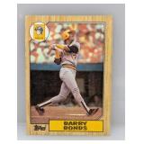 1987 Topps Barry Bonds RC 320 Edges